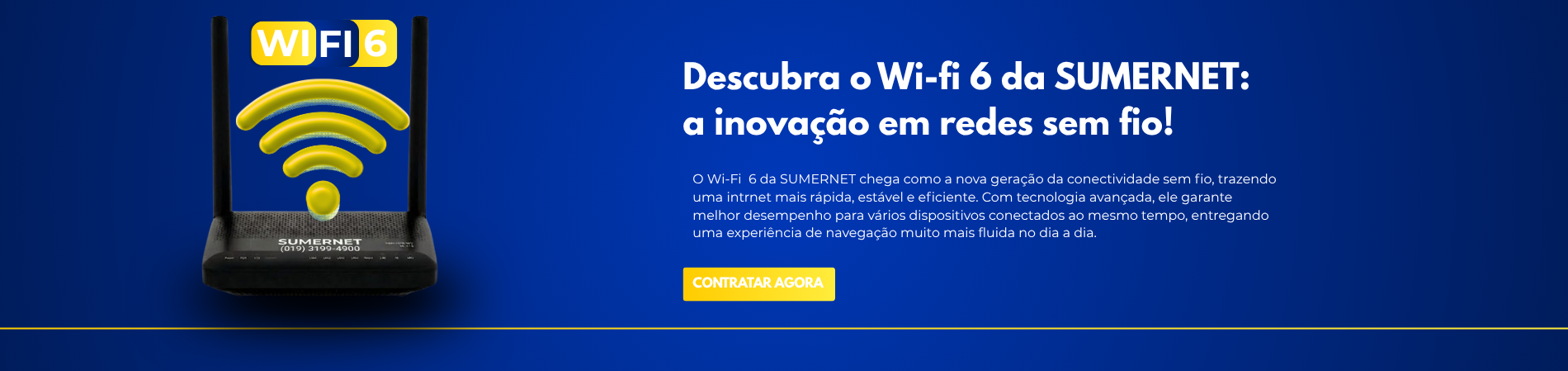 Roteador Wi-Fi de alta performance